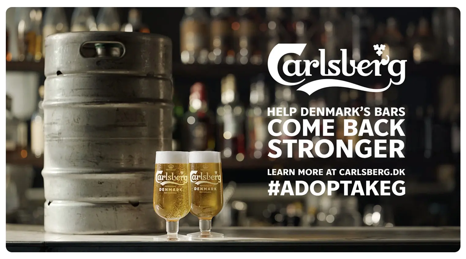 Carlsberg beer static ad - Help denmark bars come back stronger