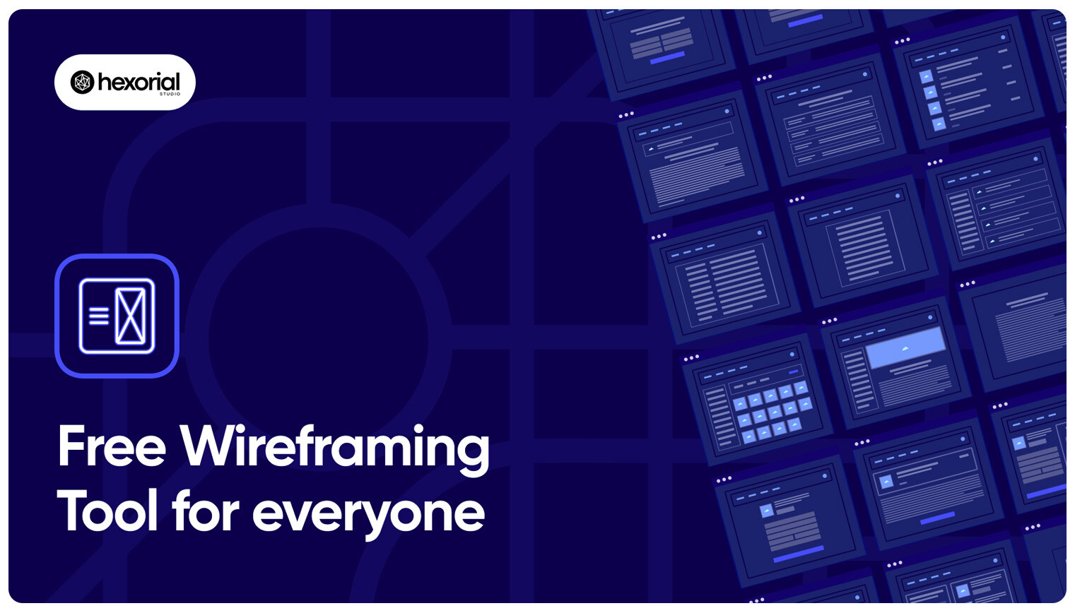 Free Wireframing Tool for Everyone promo ad