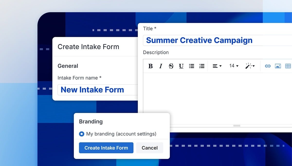 How to build effective creative intake forms: Key components and examples